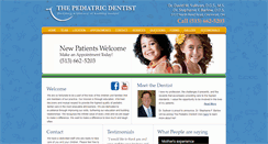 Desktop Screenshot of cincinnatipediatricdentistry.com
